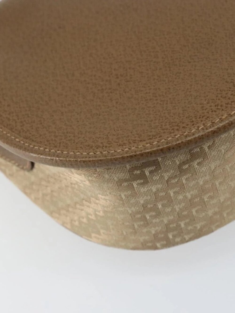 GUCCI Shoulder Bag Nylon Leather Beige Gold 007 754 0074 Auth ep12620 - Picture 5 of 16
